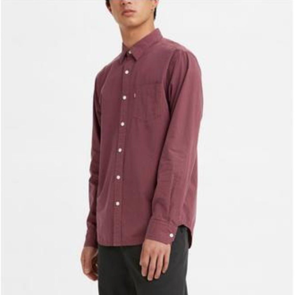 Levi's Men's Classic 1 Pocket Regular-Fit Long Sleeve Shirt